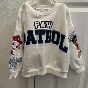 Zara paw patrol crewneckk